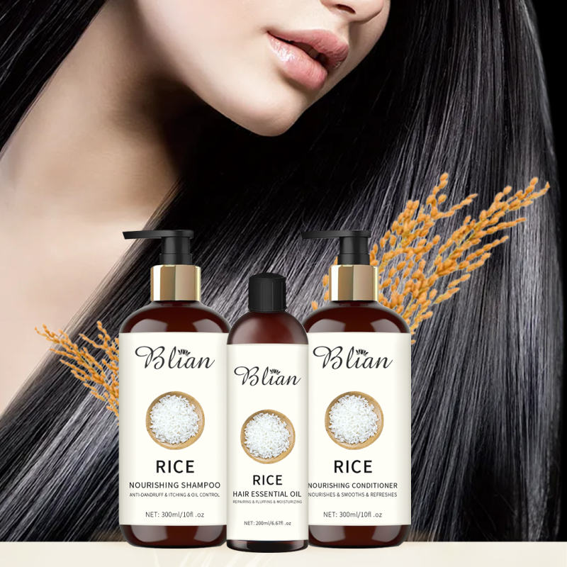 Rice Shampoo And Conditioner Hair Set