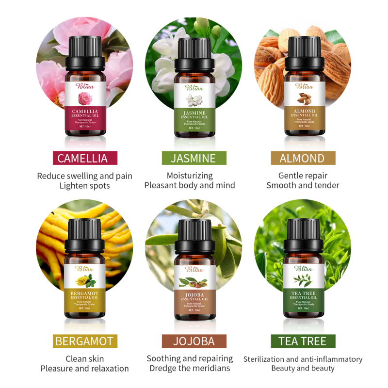 Massage Oil Moisturize Nourishes Repair Massage Essential Oil Set