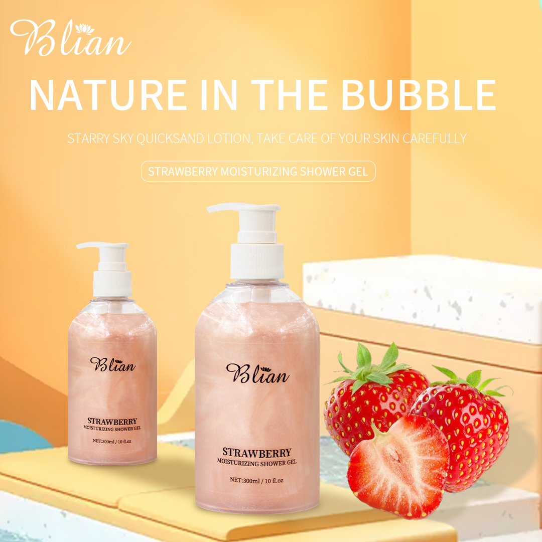 Strawberry Moisturizing Body Shower Gel