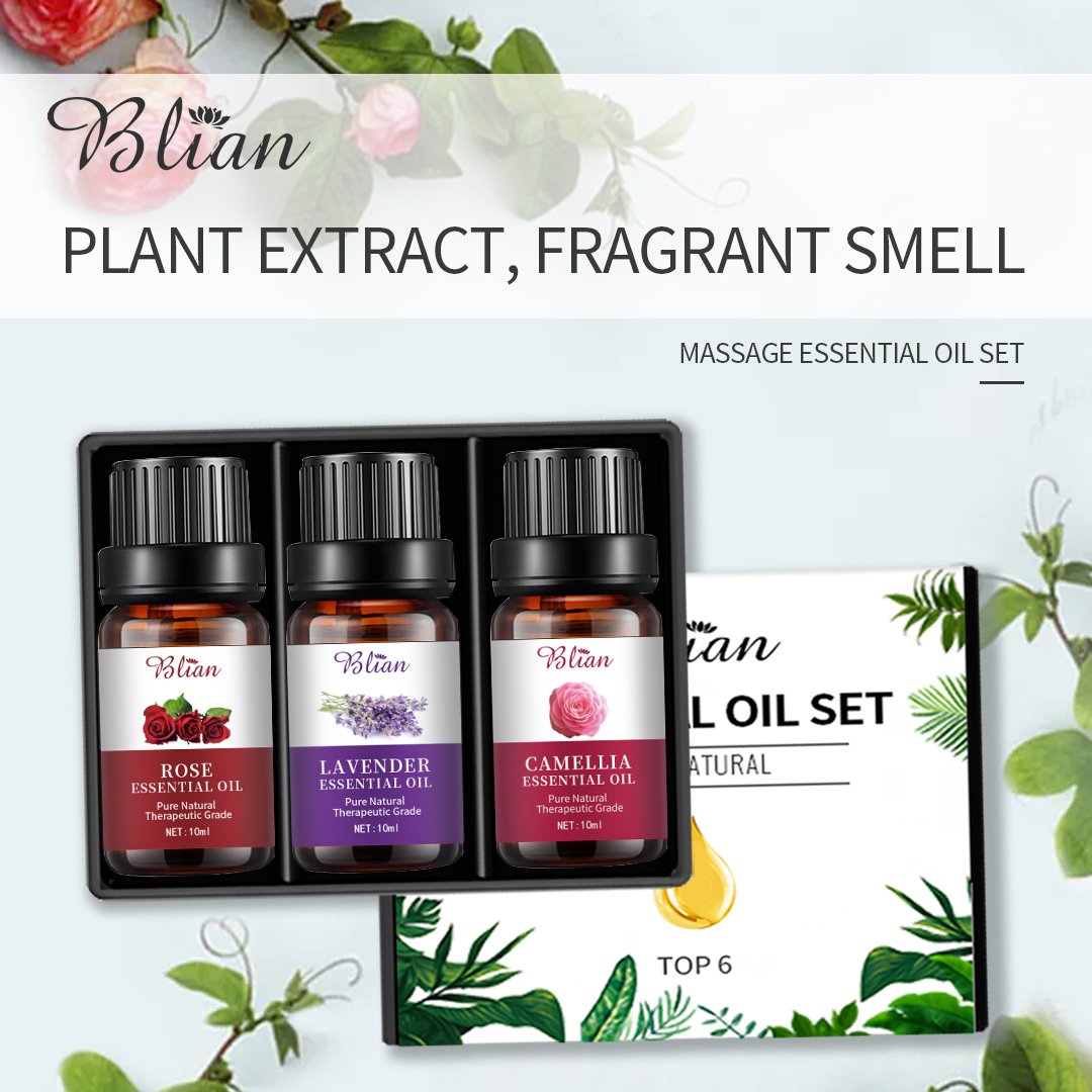 Lavender Relax Nourishes Hydrates Massage Essential Oil Set