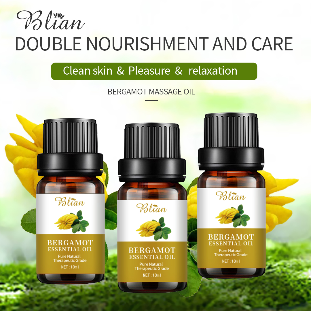 Bergamot Relax Nourishes Hydrates Massage Essential Oil