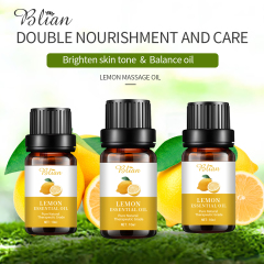 Lemon Helps Improve Mood Massage Essential Oil