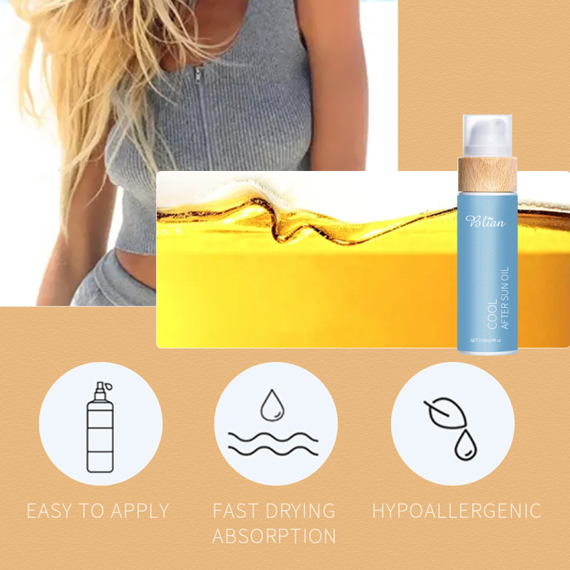 Soothing Oil After Sun Moisturizing, Repair Body Oil