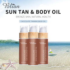 Chocolate Scents Sun Tan Body Oil Fast Tanning Skin Body Oil