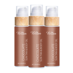 Chocolate Scents Sun Tan Body Oil Fast Tanning Skin Body Oil