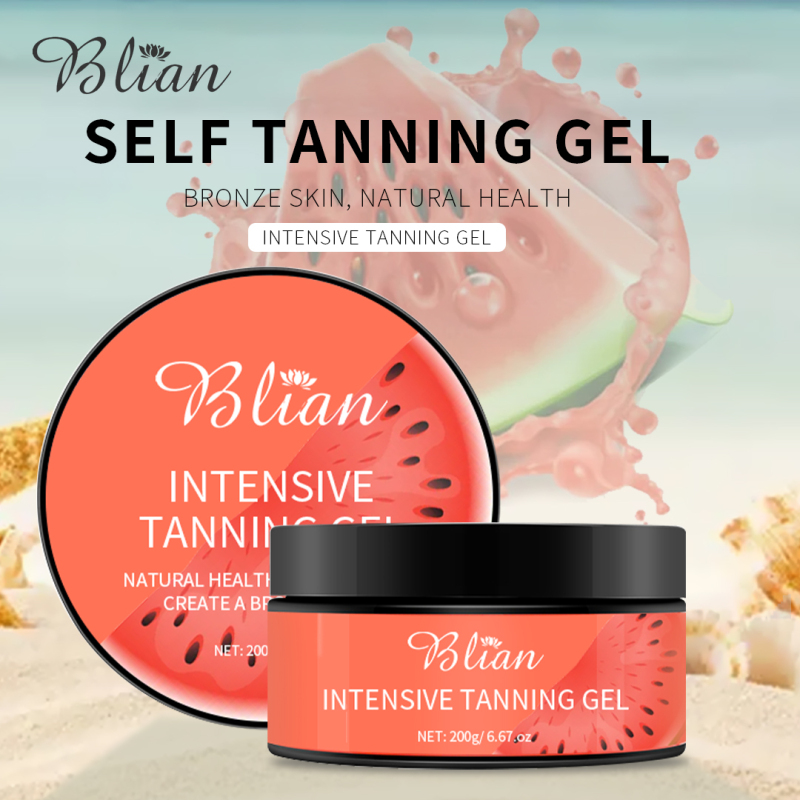 Intensive Tanning Gel Fast Tanning Skin Facial Gel