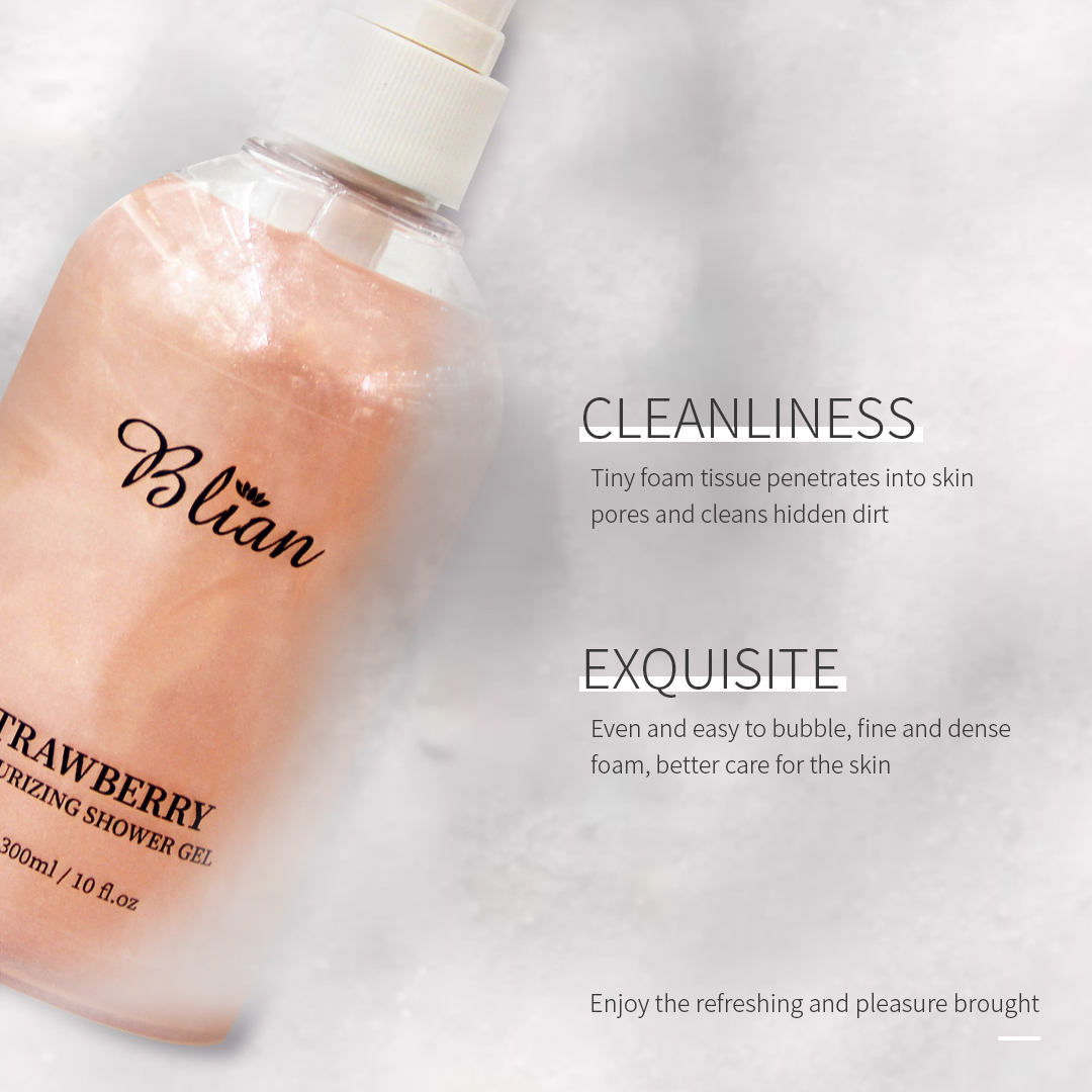 Strawberry Moisturizing Body Shower Gel