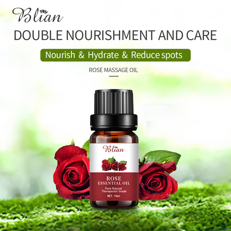 Rose Relax Nourishes Hydrates Massage Essential Oil
