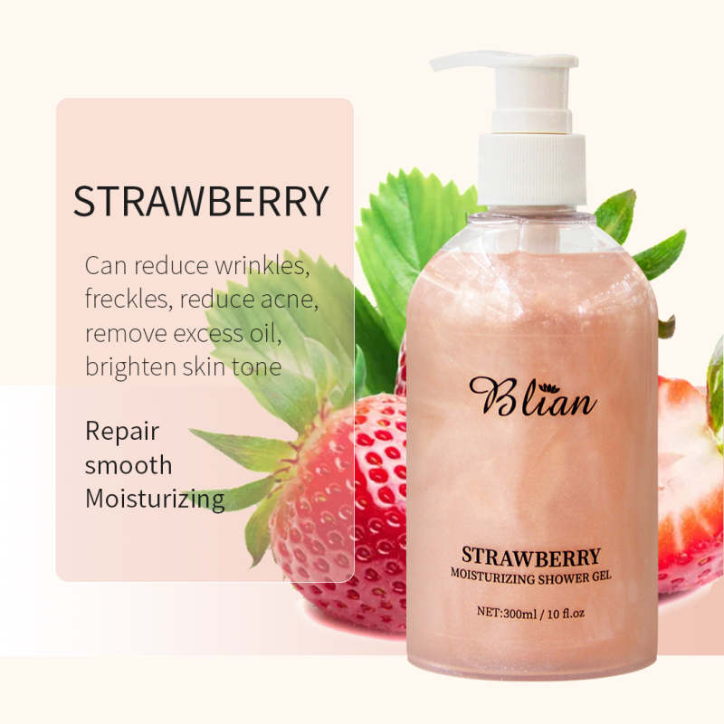 Strawberry Moisturizing Body Shower Gel