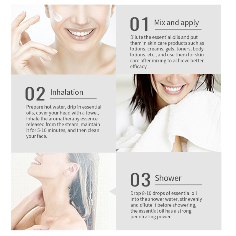 Lemon Helps Improve Mood Massage Essential Oil