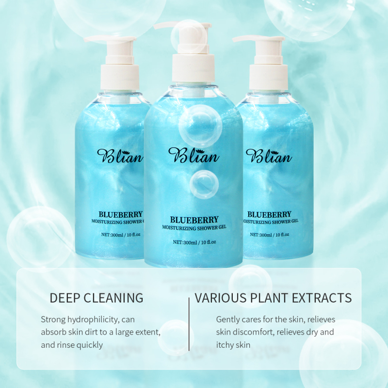 Blueberry Moisturizing Body Shower Gel