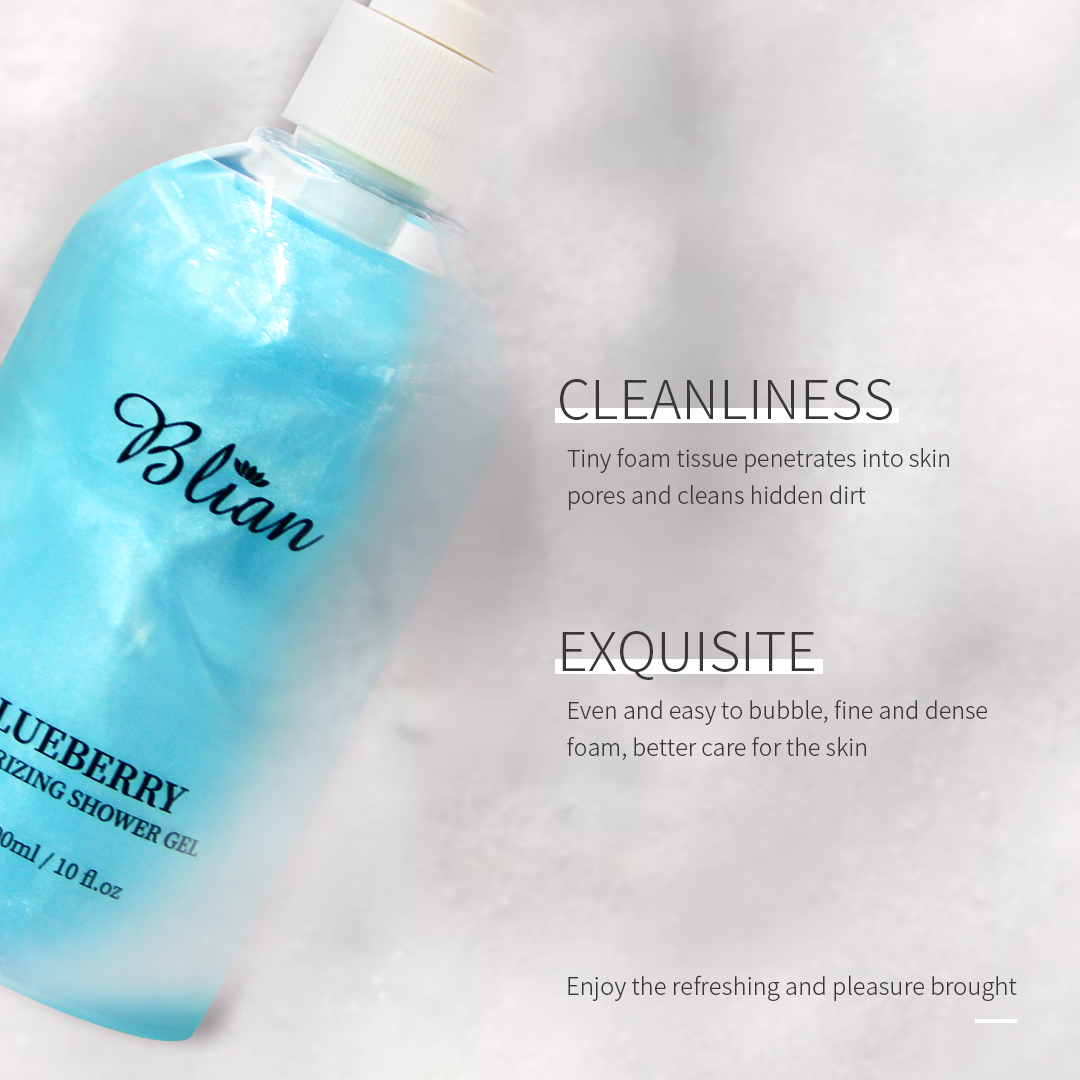 Blueberry Moisturizing Body Shower Gel