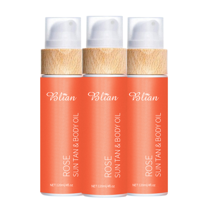 Rose Booster Tanning Body Oil