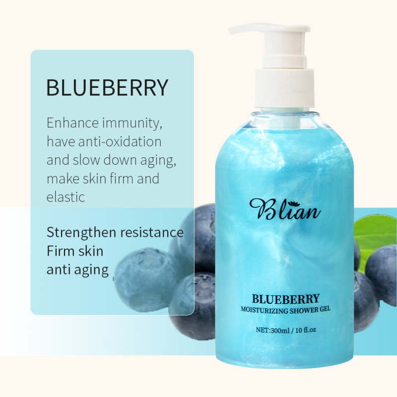 Blueberry Moisturizing Body Shower Gel