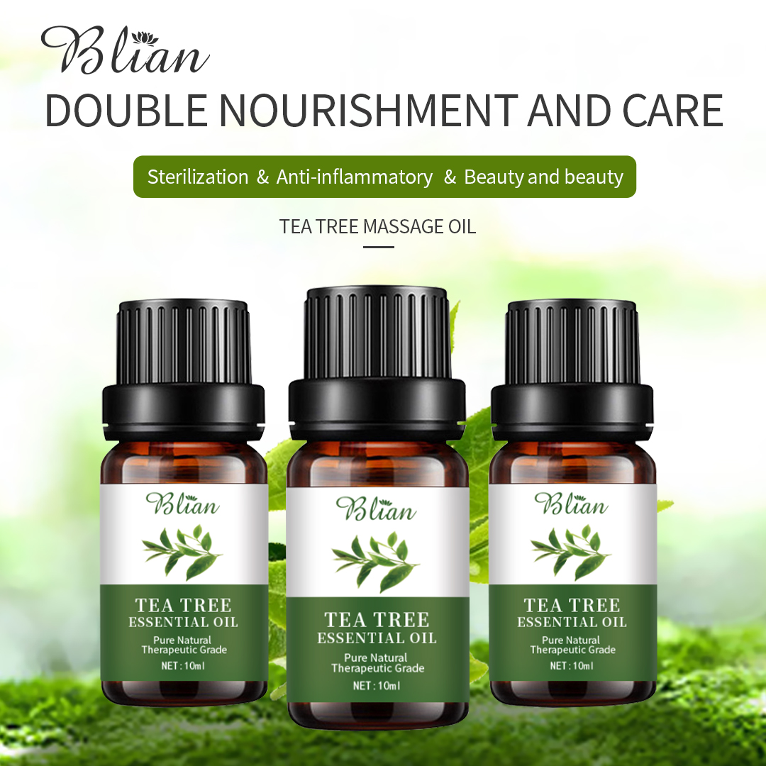 Tea Tree Moisturizing Anti-Acne Nourishing Massage Essential Oil
