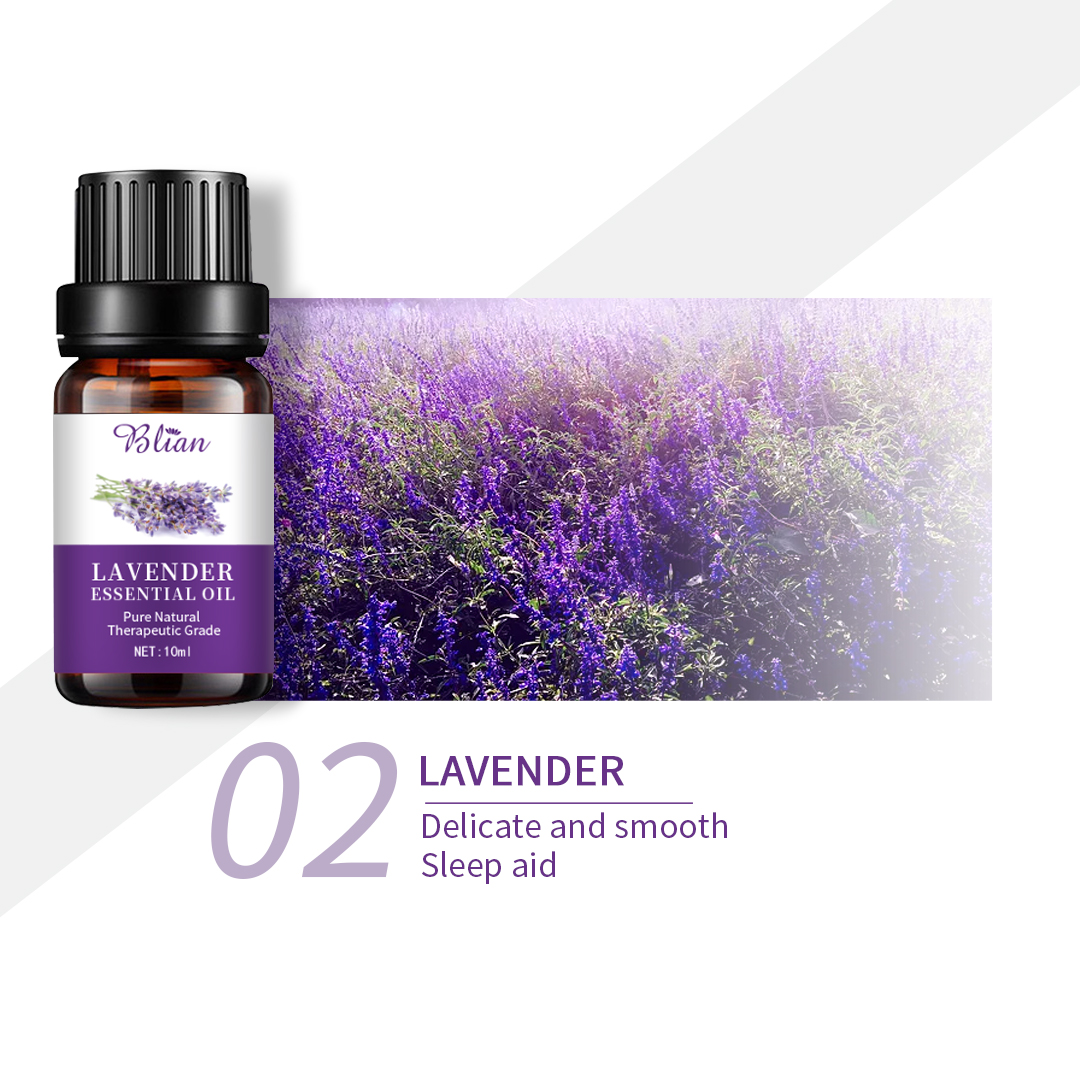 Lavender Relax Nourishes Hydrates Massage Essential Oil Set