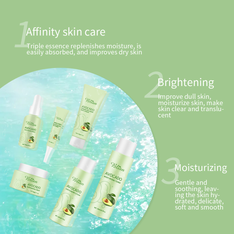 Avocado Antioxidant Facial Set