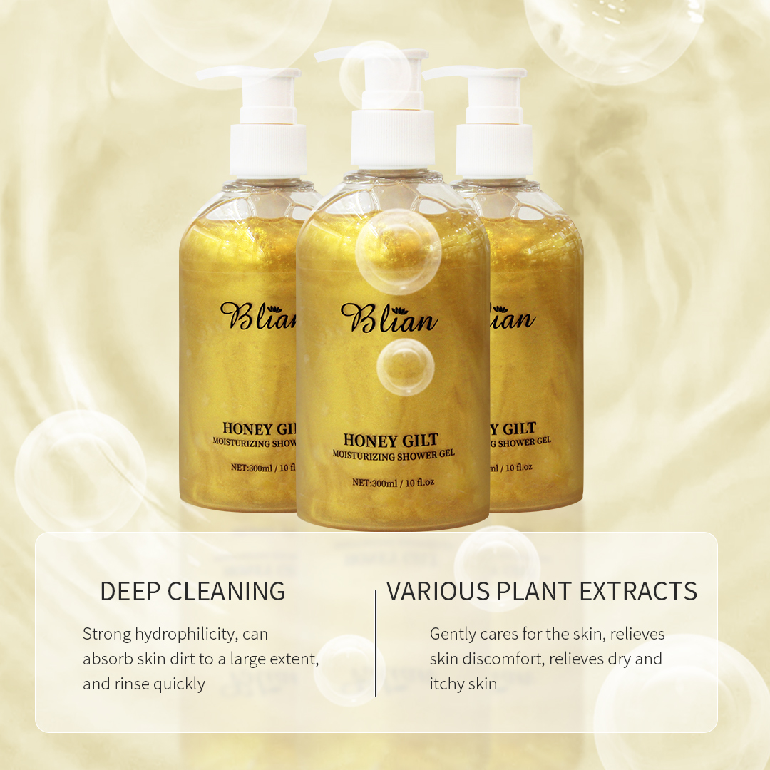 Honey Moisturizing Body Shower Gel