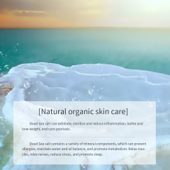 Dead Sea Salt Exfoliation Body Scrub