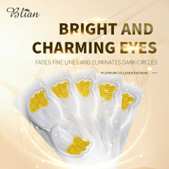 White Gold Collagen Reduces Fine Lines Eyes Mask
