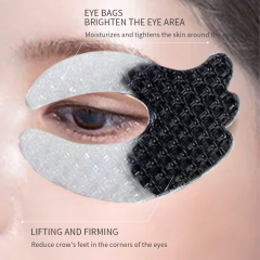 Black And White Collagen Reduces Fine Lines Eyes Mask