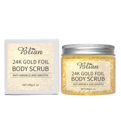 24K Gold Foil Exfoliation Body Scrub