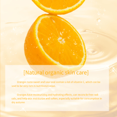 Orange Brightening Facial Mask