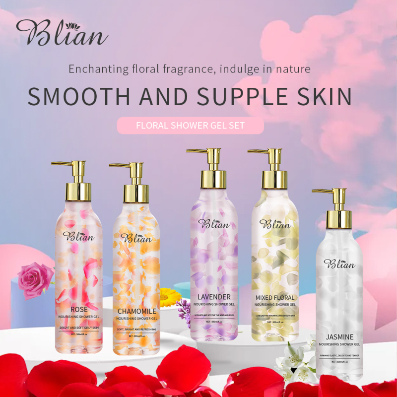 Floral Scented Moisturizing Body Shower Gel