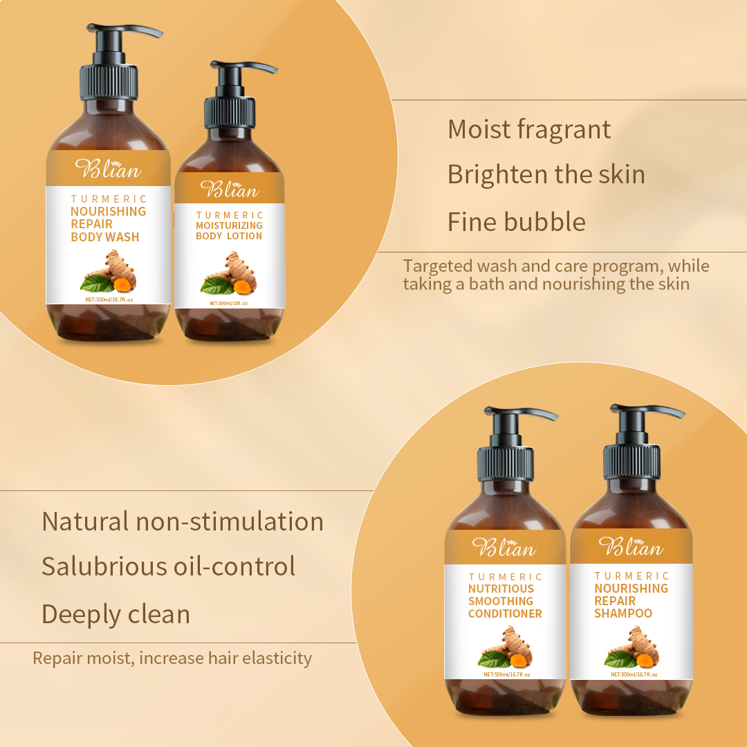 Turmeric Body Shower Set