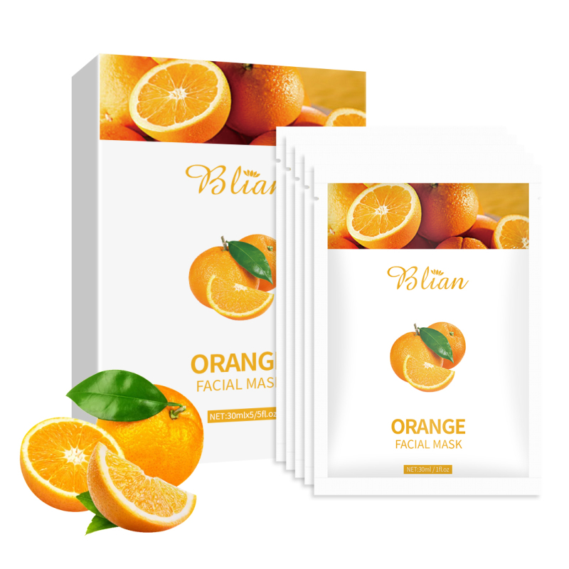 Orange Brightening Facial Mask