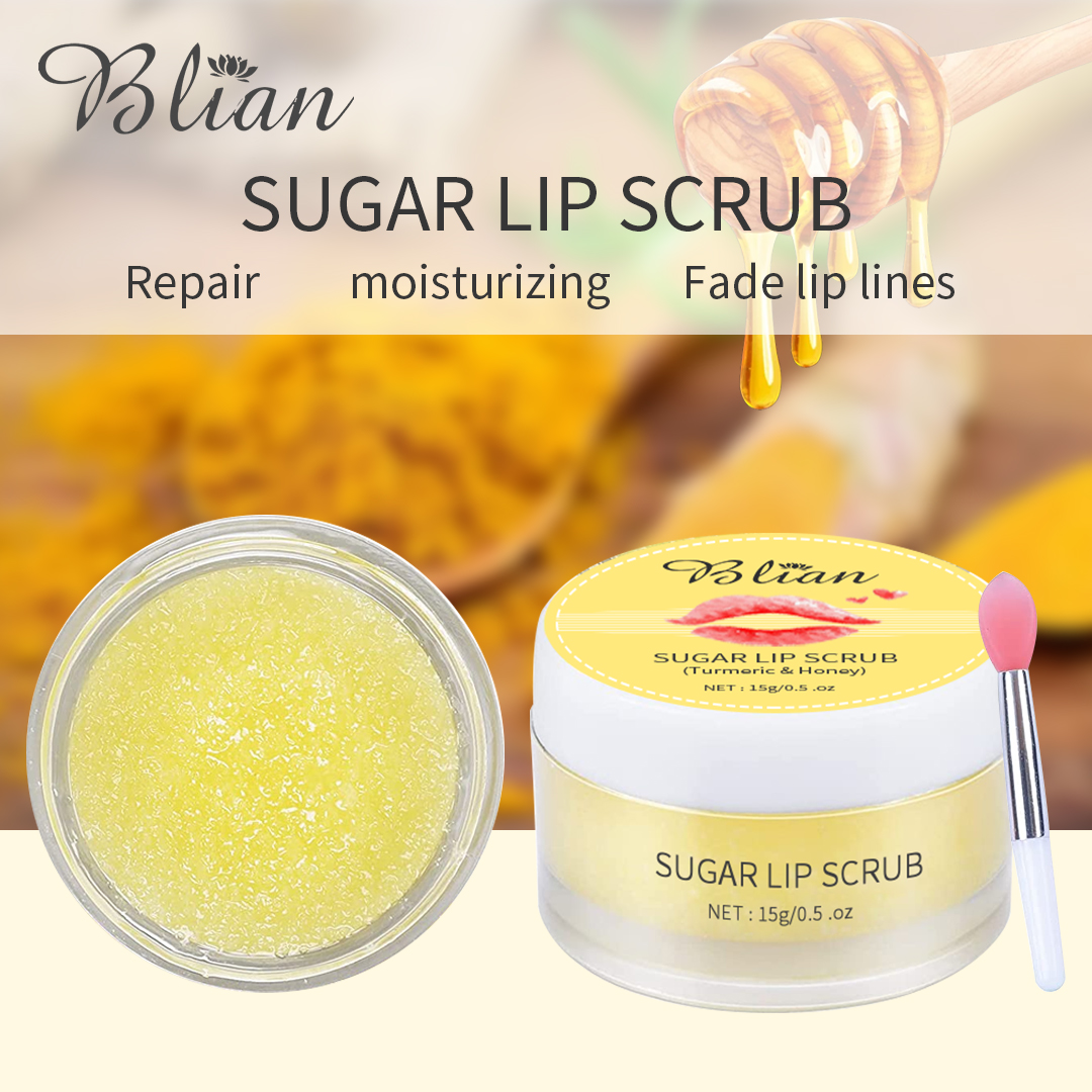 Turmeric Honey Lip Scrub