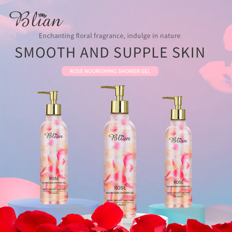 Rose Scented Moisturizing Body Shower Gel
