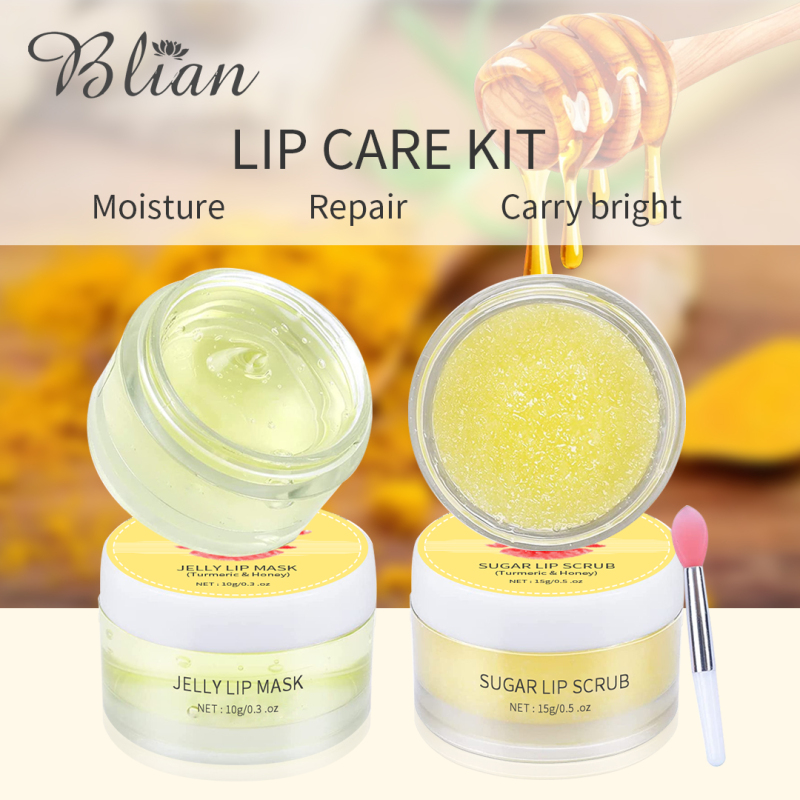 Turmeric Honey Lip Mask Set