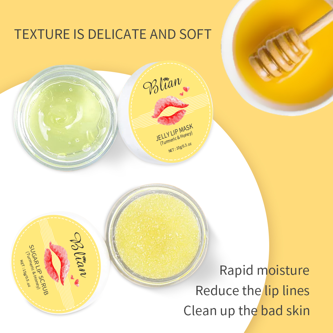 Turmeric Honey Lip Mask Set