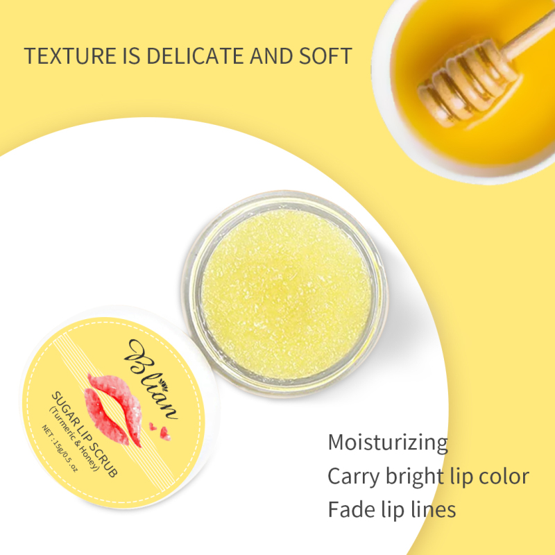 Turmeric Honey Lip Scrub