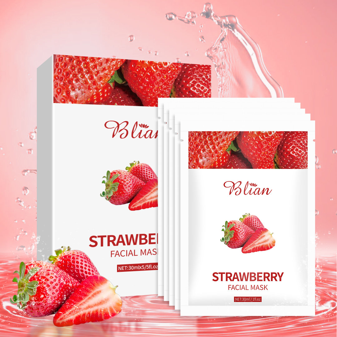 Strawberry Brightening Facial Mask