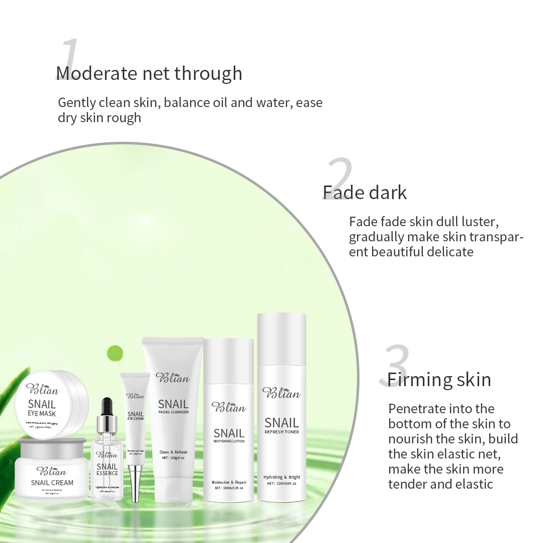 Snail Whitening Facial Set