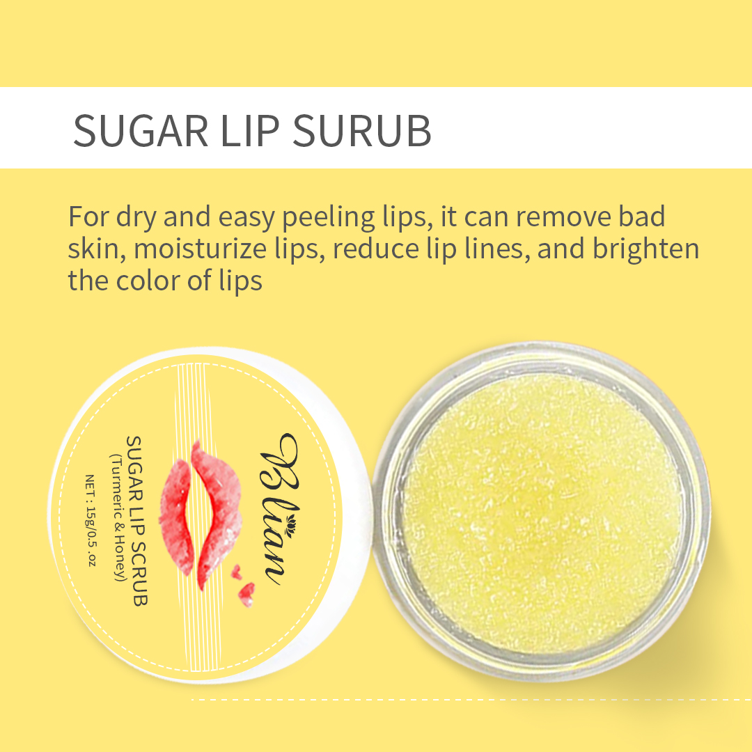 Turmeric Honey Lip Scrub