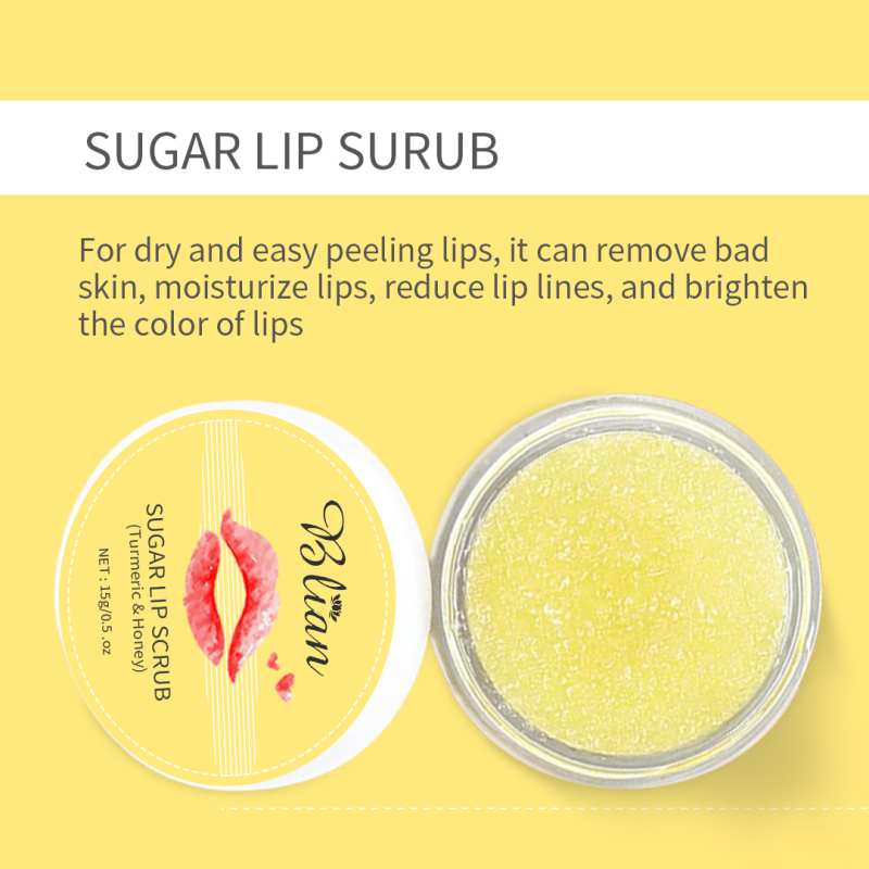 Turmeric Honey Lip Scrub