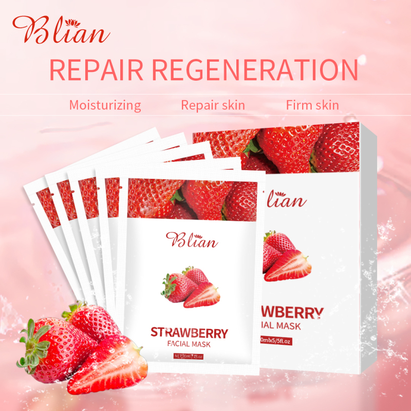 Strawberry Brightening Facial Mask
