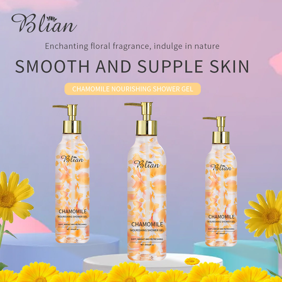 Chamomile Floral Moisturizing Body Shower Gel