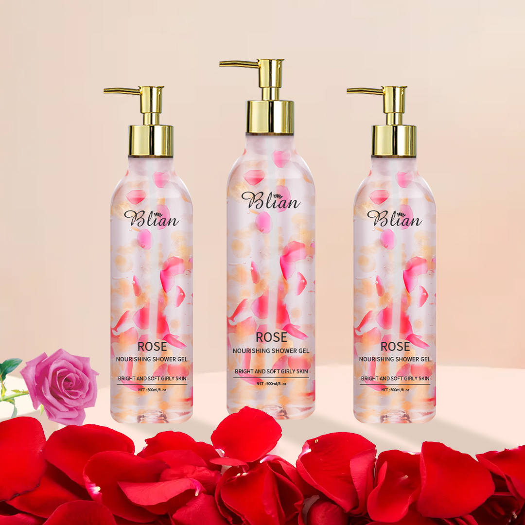 Rose Scented Moisturizing Body Shower Gel