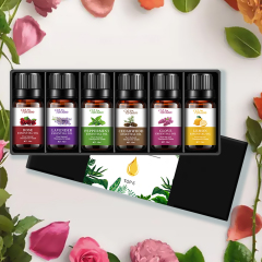 6 Florals Aromatherapy Essential Oil Set