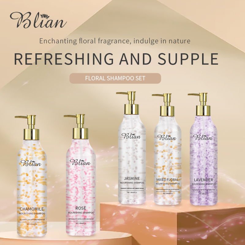 Floral Scent Anti-Dandruff Hair Shampoo Set