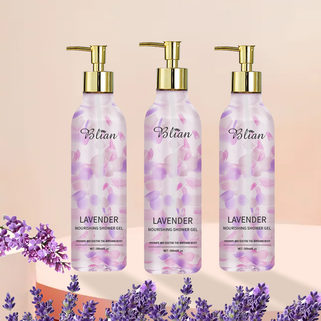 Lavender Scent Moisturizing Body Shower Gel