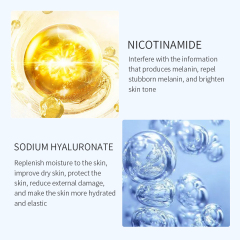 30 bottles Niacinamide and Glow Pigments to Plump and Even Skin Tone, Brighten and Revitalize Dull and Dry Skin