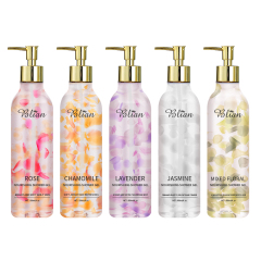 Floral Scent Moisturizing Body Shower Gel Set