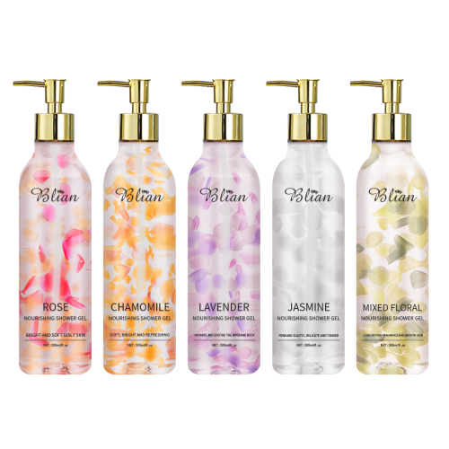 Floral Scent Moisturizing Body Shower Gel Set