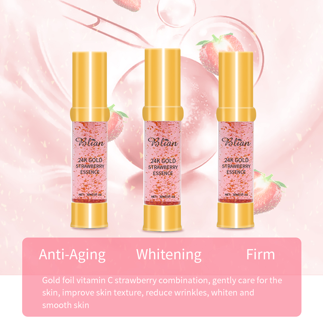 Strawberry Vitamin C Anti-Aging Firming Facial Serum