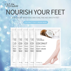 Coconut Moisturizing And Smooth Lighten Dry Lines Foot Mask